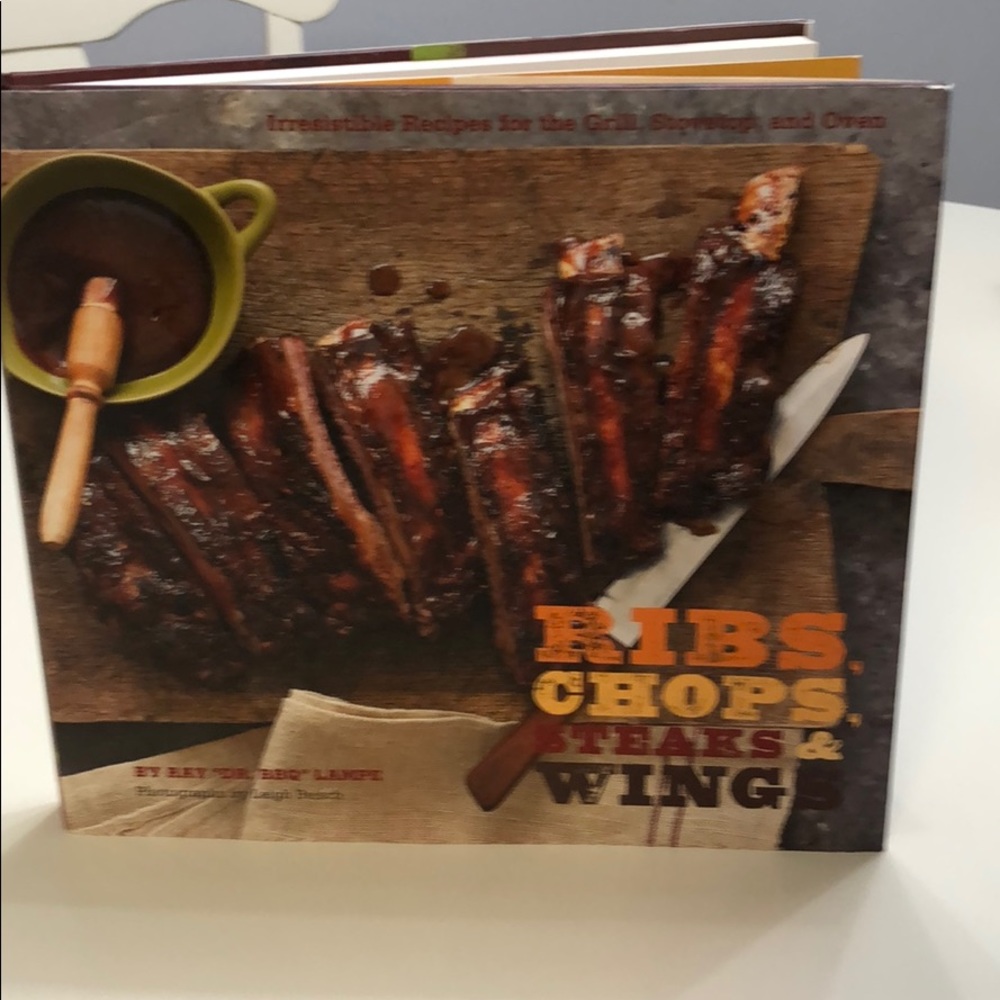 Book by chef DR BBQ LAMPEplus bonus gift